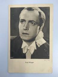 Ak Schauspieler Paul Klinger, Portrait