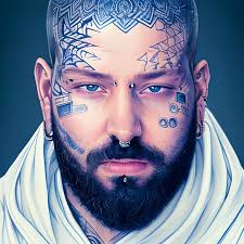 This app had a really hard time with my tattoos. Some of these were  hilarious. I do look pretty cool though.