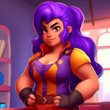 Shelly from brawl stars xxx xxx xxx … — image created in Shedevrum