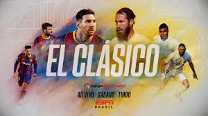 Barcelona have made a good start to the match. Em Sabado De Classicos Internacionais Espn Brasil Transmite Barcelona X Real Madrid Com Exclusividade Espn Mediazone Brasil