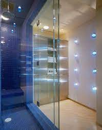 Cool Blue Shower Italian Bathroom Design Bathroom Design Bright Bathroom