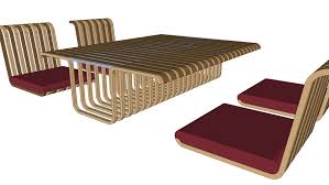 The beige wall and flooring suggest the color of beach sand, and so does the table. Japanese Floor Dining Table 3d Warehouse