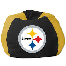 Pittsburgh Steelers Home Decor Steelers Office Supplies Bean Bag Chair Steelers Bean Bag