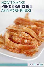 05.08.2015 · homemade pork rinds are easy to bake in the oven. How To Make Pork Crackling Or Pork Rinds The Easy Way