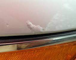 The consensus is that the hood itself was manufactured with defective he said that the factory was supposed to paint the car while the primer was wet to make the adhesion work.he also said that i was the only one. 2013 Ford Explorer Rust Bubbles On Hood Carcomplaints Com