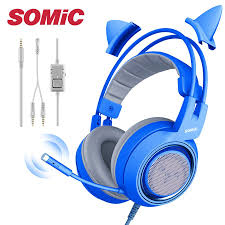 Saat ini pt mitsubishi cikarang sedang membuka lowongan kerja untuk pelamar lulusan d3/s1 yang tertarik bekerja di perusahaan tersebut, berikut kawasan greenland. Somic G952s Wired Gaming Headset With Mic Blue Stereo For Ps4 Xbox Pc Phone Detachable Cat Ear Headphone Lovely Girl Headset Headphone Headset Aliexpress