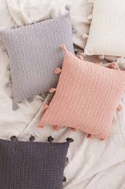 Sage Solid Crochet Pillow Urban Outfitters Pillows Diy Home Decor Room Decor