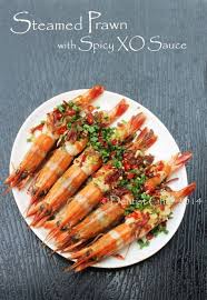 Recipe Steamed Prawn With Spicy Xo Sauce Chili Garlic Ginger And Chives Steamed Fish Recipes Lobster Recipes Steamed Scallop Recipe