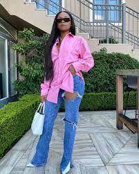 Born in mahikeng, north west, she is known for her flamboyant presenting skills and her. Bonang Matheba On Instagram Late Lunch In 2021 Fashion Fashion Killa Cute Outfits