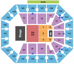 mohegan sun arena seating chart rows seat numbers and