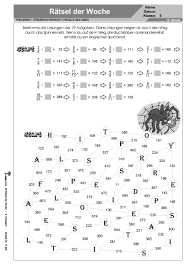 Kostenlose rätsel für kinder zum ausdrucken. 52 Ratsel Der Woche Klasse 6 Ab 11 J 72 S 4learning2gether Eu