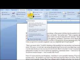 Using References In Word 2007 Youtube