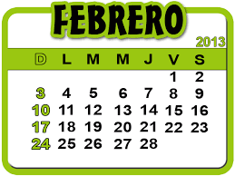 Resultado de imagen de MES DE FEBRERO