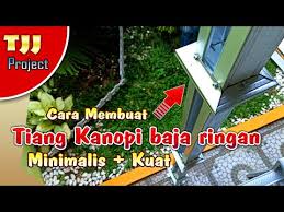 Atap baja ringan terbuat dari material baja yang lebih ringan dan tipis dibandingkan dengan baja konvensional. Kanopi Baja Ringan Kanopi Jakarta
