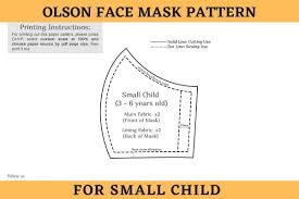 Feel free to make it your own by. Printable 3d Face Mask Patterns Olson Pleated Sewing Guide Pdf Beadnova