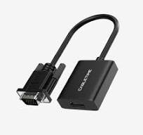 VGA to HDMI Monitor Adapter Converter with USB Audio & Power