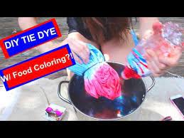 See more ideas about tie dye, food coloring tie dye, dye. Diy Tie Dye With Food Coloring Youtube