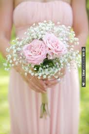 Diy Rose And Baby S Breath Bouquet Wrapped In Monogrammed Burlap Live View Studios Bridal M Wedding Bouquets Pink Rustic Pink Wedding Babys Breath Bouquet