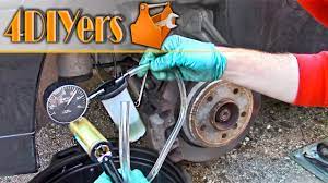 Diy How To Bleed Brakes Using A Vacuum Pump Vacuum Pump Brakes Car Brakes
