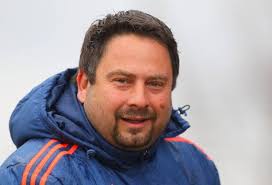 Manager Michael Matejka (Heimstetten) Fussball Regionaliga Bayern SV  Heimstetten