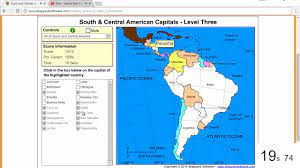 Posted on october 7, 2018. 26s Sheppard Software South Central American Geography Capitals Level 3 Speedrun Youtube