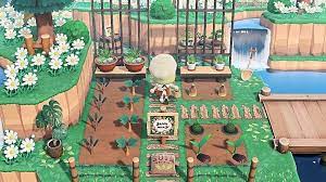 Animal Crossing New Horizons On Instagram Herb Garden Credit To Cloudy Acnh Animal Crossing Pond Animals New Animal Crossing