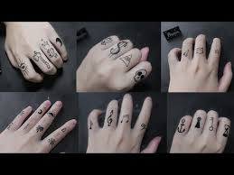 Những ảnh đẹp về gia đình, tình yêu, động vật, thiên nhiên, hình ảnh 3d, ảnh dễ thương, vẽ hoạt hình, ảnh ghép, background. Váº½ Hinh XÄƒm Tren Ngon Tay Báº±ng But Má»±c Ä'Æ¡n Giáº£n How To Make Tattoo At Home With Pen Website Cung Cáº¥p Tin Tá»©c Lien Quan Ä'áº¿n Hinh Xam Kemtrinamda Vn