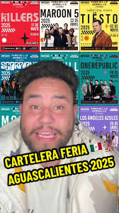 Artistas Confirmados para la Feria San Marcos 2025