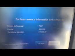 Deposito En Cajero Banamex Youtube