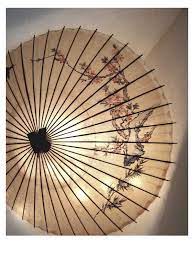Diy Parasol Light Installation Thingy Parasol Lights Light Installation Diy Hanging Light