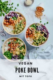 Poke Bowl Mit Tofu I Vegan Und Vegetarisch Carinaberry Com Rezept Gesunde Vegane Rezepte Vegetarisch Leckere Vegane Rezepte