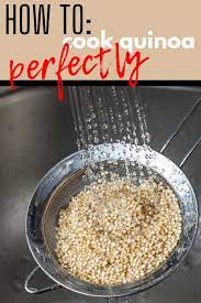 How To Cook Quinoa Perfectly Recipe How To Cook Quinoa Quinoa Recipes Easy Cooking