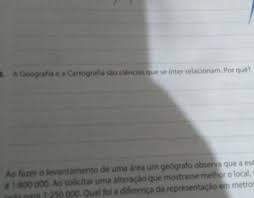 O beduka te ajuda a passar no vestibular. 8 A Geografia E A Cartografia Sao Ciencias Que Se Inter Relacionam Por Que Brainly Com Br