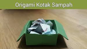 Pada post yang lalu kita sudah pernah membuat lampu cafe dengan bola pingpong. Cara Membuat Origami Kotak Sampah Youtube