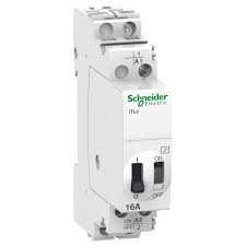 Schneider Electric DIN Rail Power Relay, 230 → 240V ac Coil, 16A Switching  Current, SPST