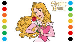 You can choose other coloring pages for kids from sleeping beauty coloring pages. Princess Aurora Sleeping Beauty Coloring Pages For Kids Digital Coloring Youtube