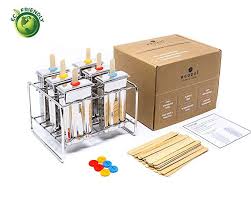Check spelling or type a new query. Ecozoi Eco Safe Stainless Steel Popsicle Molds And Rack 6 Ice Pop Makers 30 Reusable Bamboo Sticks 12 Silicone Ice Pop Maker Popsicle Molds Silicone Seal