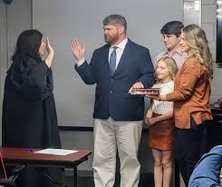 February 23, 2024 William "Jae" Gray is sworn in by Probate Judge Kim  Kervin as a Town Council member of Pine Level. · Town of Pine Level,  Alabama · Facebook