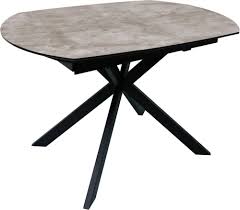 These teak extending tables are a practical alfresco dining solution for your garden or patio. Tetro Motion Concrete Effect 120cm 180cm Extending Dining Table Cfs Furniture Uk