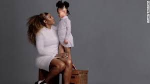 Serena williams is teaching her daughter olympia how to play like a champ on the tennis court! Serena Williams And Her Daughter Twin In New Fashion Ad Cnn Video
