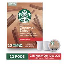 Individual pods of coffee are expensive, bad for the planet, and don't even taste good. Starbucks Cinnamon Dolce Medium Roast Keurig Coffee Pods 22 Count Box Walmart Com