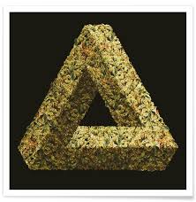 Weed Penrose Triangle Poster