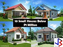 Here Are 10 Small House Design With Photos And Floor Plan For Your Budget P1 Million A Philippines House Design Small House Design Philippines House Blueprints