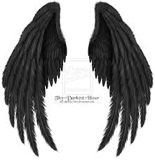 Black And White Angel Wings Tattoo Black Wings Angel Wings Png Wings Drawing Wings Png