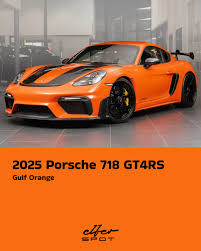 Image result for Gulf Orange 2025 Porsche