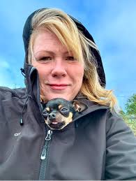 Ty for the add! Here's my 4lb 3 year old tea cup chi/ jack Russell. Her  name is Voodoo.