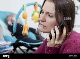 Child questioning mother hi-res stock photography and images