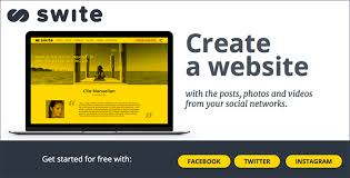 كيفية تحويل منشوراتك على الشبكات الاجتماعية إلى موقع إلكتروني social networks twitter instagram get started