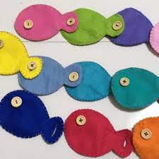 アプリ投稿 魚のボタン遊び 保育や子育てが広がる 遊び と 学び のプラットフォーム ほいくる 手作りおもちゃ 幼児 おもちゃ 保育