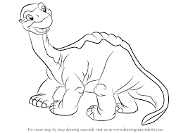 25 the land before time pictures to print and color. Learn How To Draw Littlefoot From The Land Before Time The Land Before Time Step By Step Drawing Tutorials